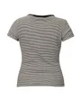 T-Shirt Slim Femme Essential Rib V