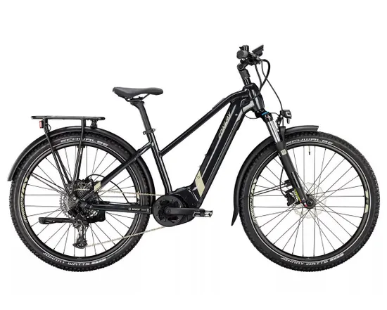 Vélo électrique urbain/trekking Femme CAIRON C 3.0 TRAPEZE Noir/Sable