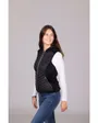 Gilet bi-matière sherpa femme Femme SWEATERIE Noir