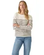 T-Shirt Femme Marin Stripe Top