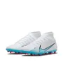 Crampons de football Homme SUPERFLY 9 CLUB FG/MG Blanc