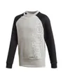 Sweatshirt enfant YB LOGO CREW Gris