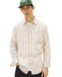 Chemise Homme Tommy Jeans Rayée Lin