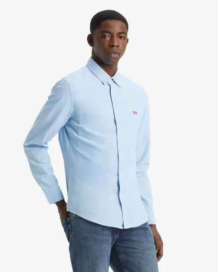 Chemise Homme LS BATTERY HM SHIRT SLIM Bleu