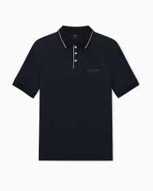 Polo Homme Bleu