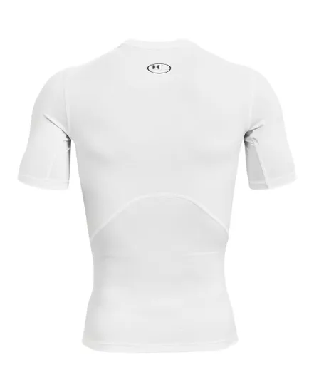 T-Shirt MC Homme UA HG ARMOUR COMP SS Blanc