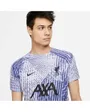 T-shirt Football manches courtes Homme LFC M NK DF TOP SS PM AW Violet