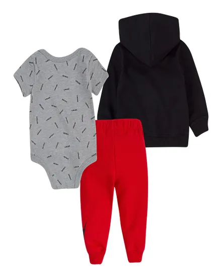 Survêtement et tee-shirt Enfant JDI TOSS 3PC FZ PANT SET Rouge