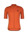 Maillot manches courtes Homme GRAVEL MERINO Orange/Gris