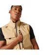 Veste sans manches Homme TRAVELPACKAWAYB/W Beige