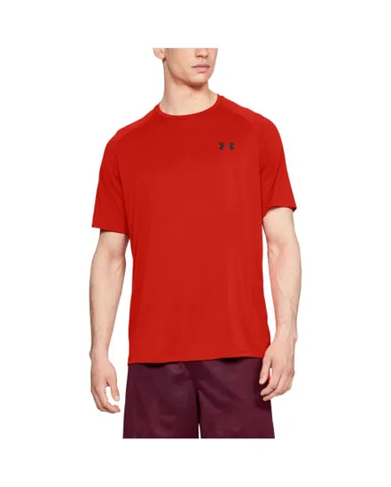 T-shirt de sport homme UA TECH 2.0 SS TEE Rouge