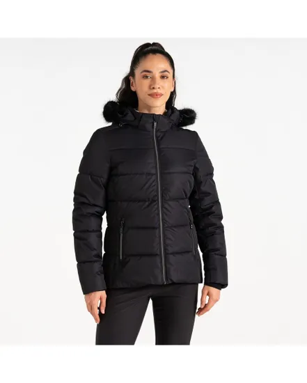 Doudoune à capuche Femme GLAMORIZEV JACKET Noir