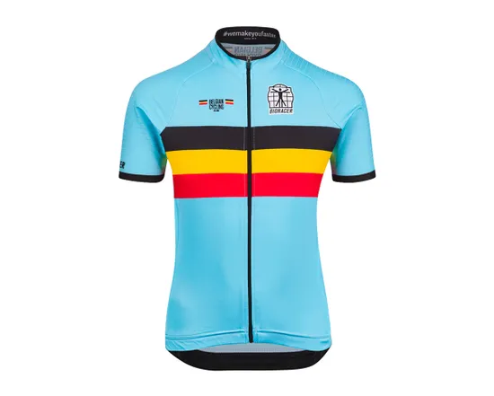 Maillot manches courtes Enfant OFFICIAL TEAM BELGIUM ICON CLASSIC Bleu