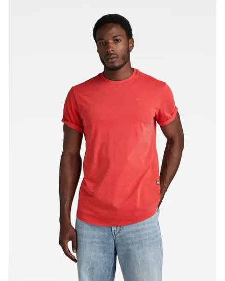 T-shirt Homme LASH R T SS Rouge