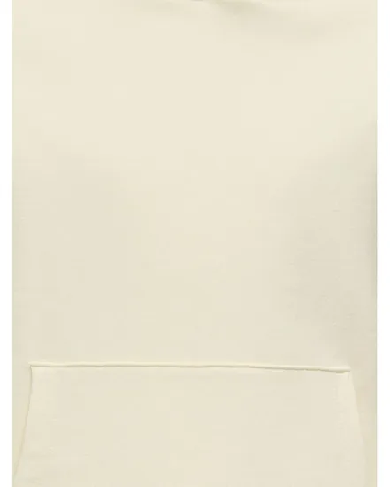 Sweat à capuche Fille KOGNOOMI-VINTA LABEL LS HOOD CS SWT NOOS Beige