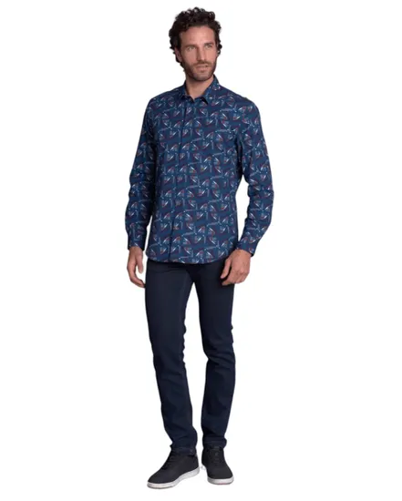 Chemise Homme COMARCIEU Bleu Nuit