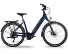 VTT électrique semi rigide Unisexe E-EXPLORER 5.5 LOW Bleu Hexagone