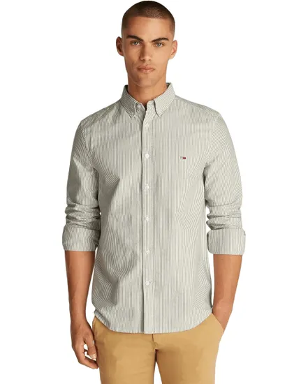 Chemise Oxford Homme TJM Slim Stripe