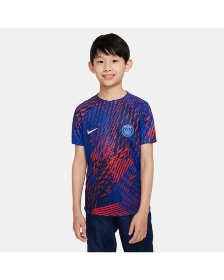 Maillot de football Enfant plus âgé PSG Y NK DF TOP SS PM CL Bleu