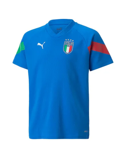 Maillot de suppporter manches courtes Enfant FIGC PLAYER TR JSY JR Bleu