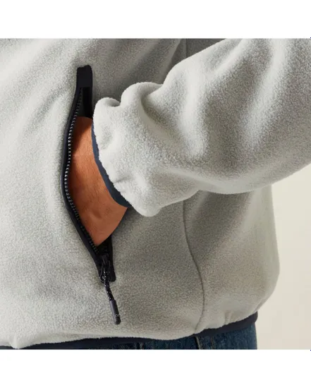 Polaire zip Homme FRANKIEF/ZFLEECE Gris