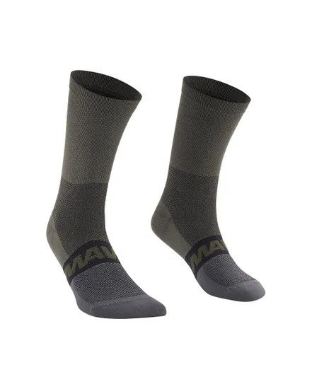 Chaussettes Unisexe AKSIUM MID Noir/Carbone