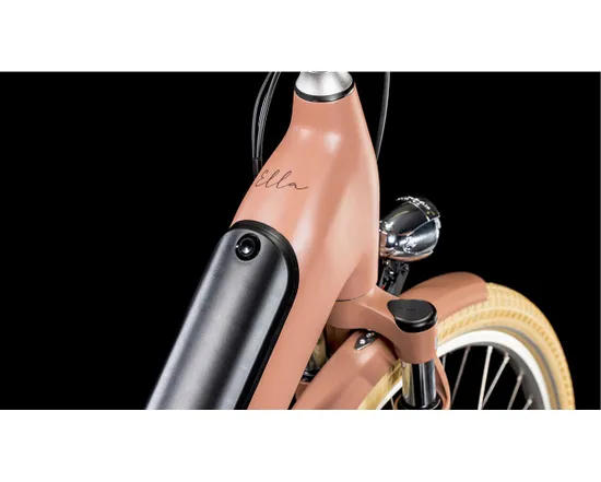 Vélo électrique urbain ELLA HYBRID 500 Rose