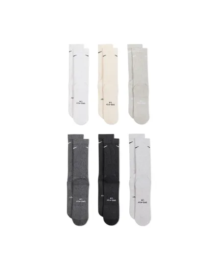 Lot de 6 chaussettes Homme U NK ED ELVD CRW 6P - 144 Multicolore