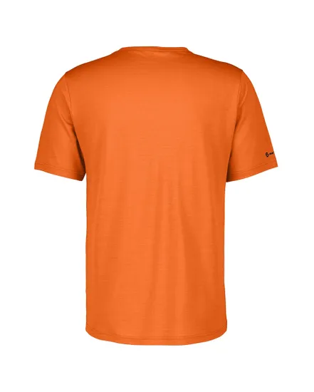 T-shirt manches courtes Homme DEFINED MERINO GRAPHIC Orange