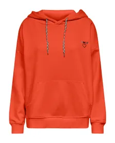 ONLNOOMI L/S LOGO HOOD NOOS