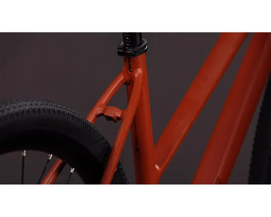 Vélo trekking NULANE RACE Ambre/Noir