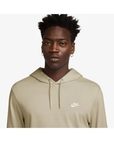 Sweat à capuche Homme M NK CLUB KNIT PO HOODIE Beige