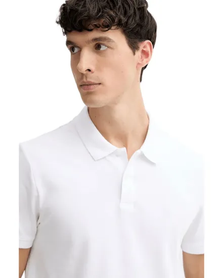 Polo Homme Manches Courtes Slim Piqué Raffiné
