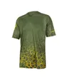 T-shirt manches courtes Homme SINGLETRACK PRINT Vert