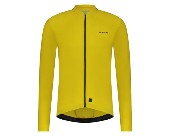 Maillot manches longues Homme ELEMENT Jaune Moutarde