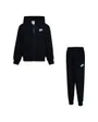 Ensemble de survetement Enfant NKN LBR FT FZ CLUB SET Noir