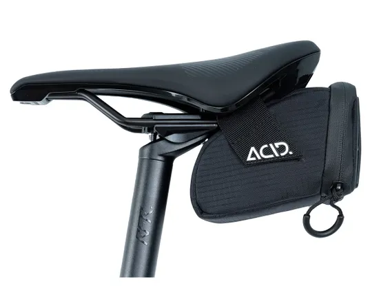 Petite Sacoche De Selle PRO Pour Vélo – Universelle, Nylon Noir