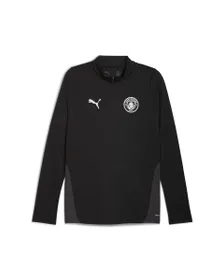 Haut col zip Homme MCFC TRAINING 1/4 ZI Noir