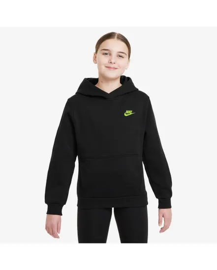 Sweat à capuche Enfant plus agé K NSW CLUB FLC HDY LBR Noir