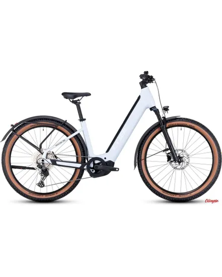 VTT électrique semi rigide Unisexe REACTION HYBRID PRO 500 ALLROAD Blanc