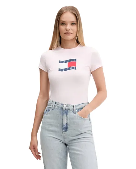 T-Shirt Femme TJW Slim Wavy Flag Tee