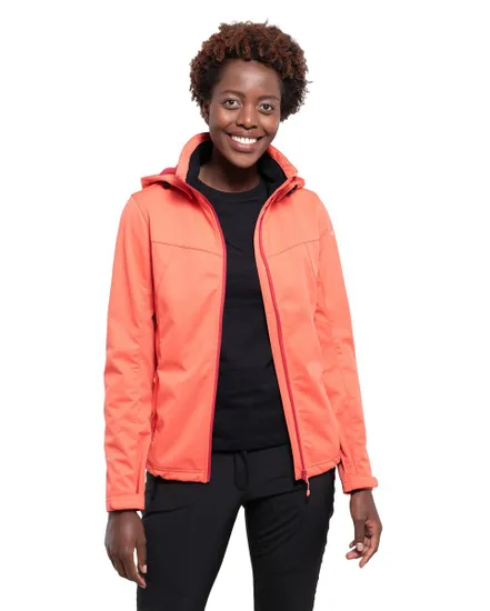 Parka à capuche Femme BOISE Orange