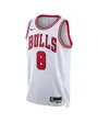 Maillot de basket Homme Chicago Bulls Icon Blanc