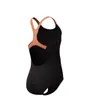 Maillot de bain Fille ECO MEDLEY LOGO MEDALIST BLA/ORA Noir