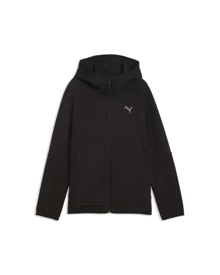 Sweat zip à capuche Enfant PUMATECH ELEVATED FULL-ZIP HOODIE DK B Noir