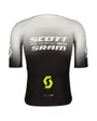 Maillot manches courtes Homme RC SCOTT-SRAM AERO Noir/Blanc