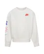 Sweat manches longues Enfant XO SWOOSH CREW Blanc