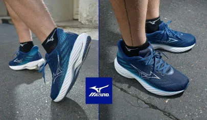 DÉCOUVREZ LA PUISSANCE A CHAQUE FOULEE AVEC LA  WAVE RIDER 28 DE MIZUNO !