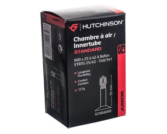 Chambre à air de vélo enfant STANDARD 600x25-42 À BALLON SCHRADER