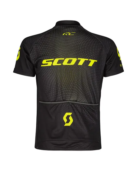 Maillot manches courtes Enfant RC PRO JUNIOR Noir/Jaune